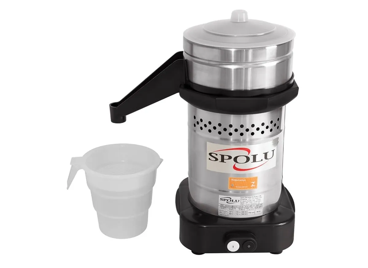 Extrator de Suco Potenza Aço Inox Bivolt - SPL-071 - Spolu - 0SL 039 — imagem 2