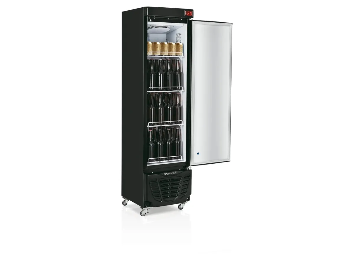 Cervejeira Vertical 1 Porta Aço Inox 230 L 220 V - GRBA-230 - Gelopar - 0GP 017 — imagem 2