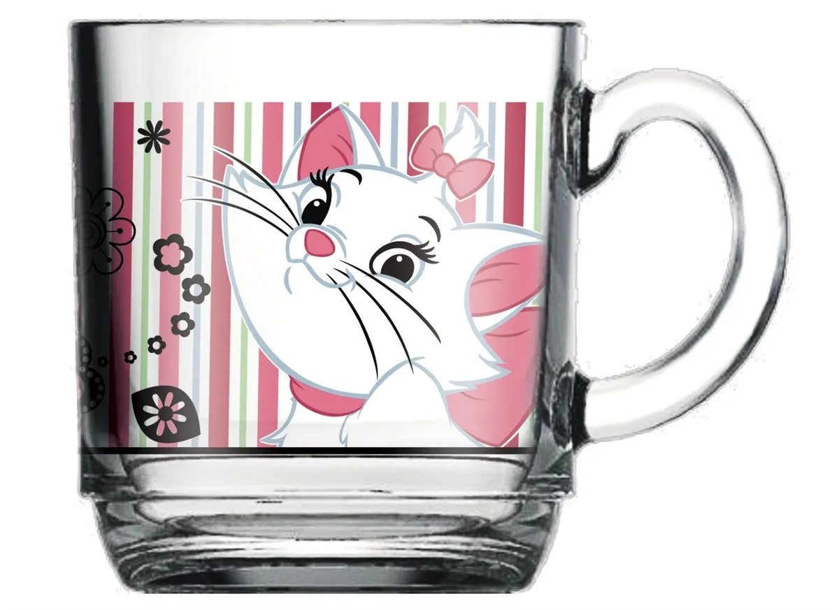 Caneca Marie Vidro 300 ml Disney Nadir - NAF 089 — imagem 2