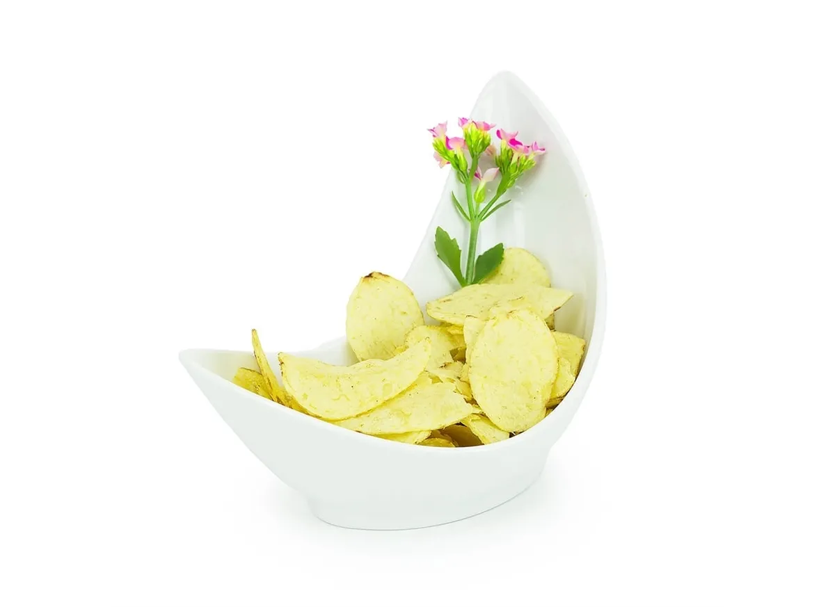 Bowl Concha Melamina 400 ml Branca Profissional Gourmet Mix Marcamix - MMX 318 — imagem 2
