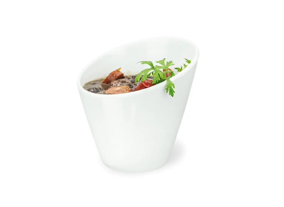Bowl Mini Melamina 900 ml Branco Profissional Gourmet Mix - GX5388 - Marcamix - MMX 319 — imagem 2