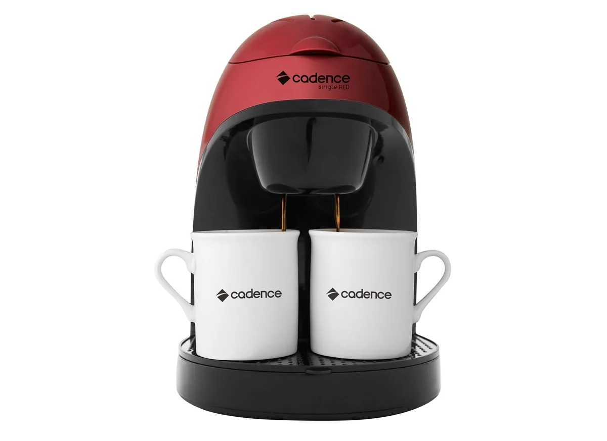 Cafeteira Elétrica Vermelha 300 ml Single Colors Cadence - 0CD 047 — imagem 2