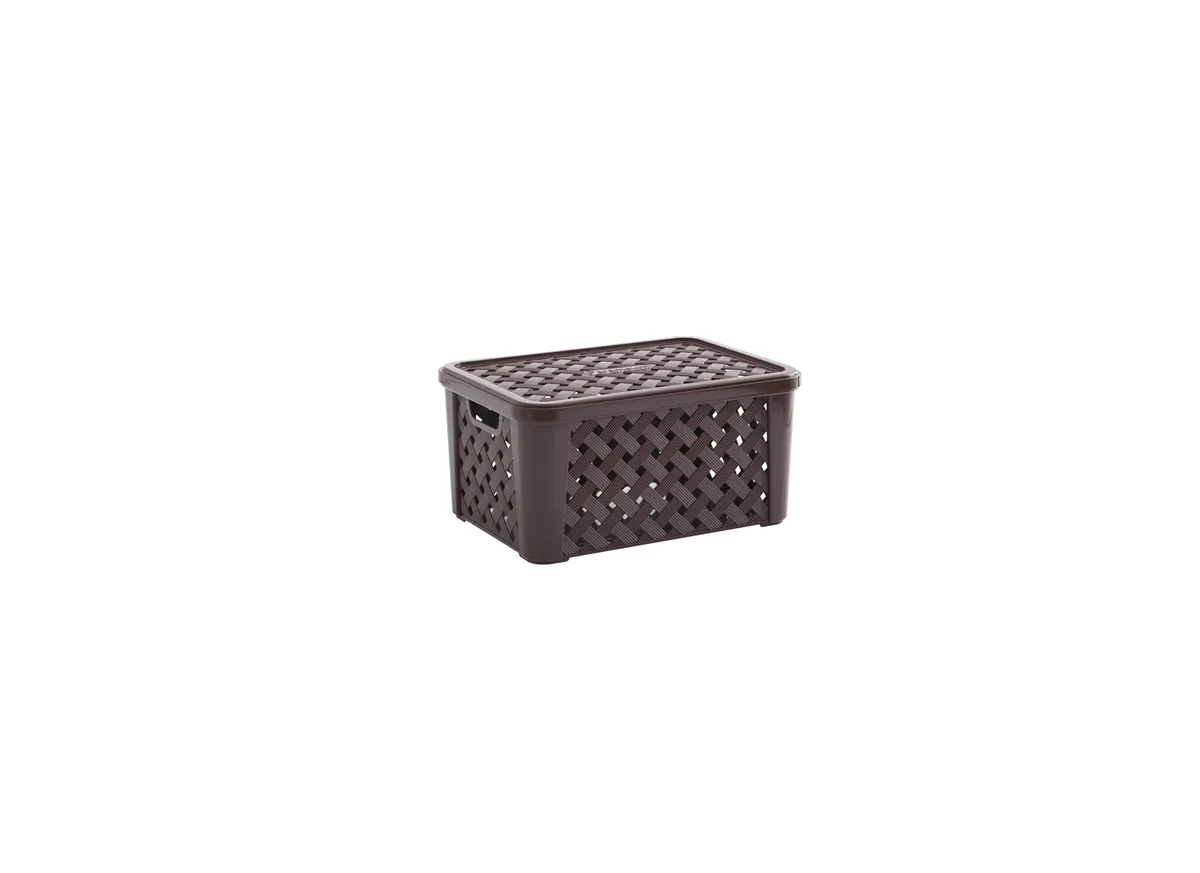Cesta Organizadora Plástico com Tampa Paramount - PRM 009 — imagem 2