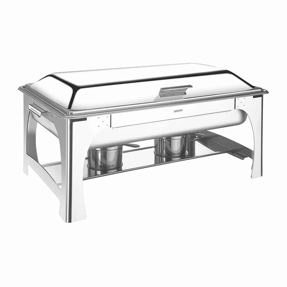 Rechaud Banho-Maria 8,4L Inox para 2 Cubas GN1/2 - Tramontina - TRM 720 — imagem 2
