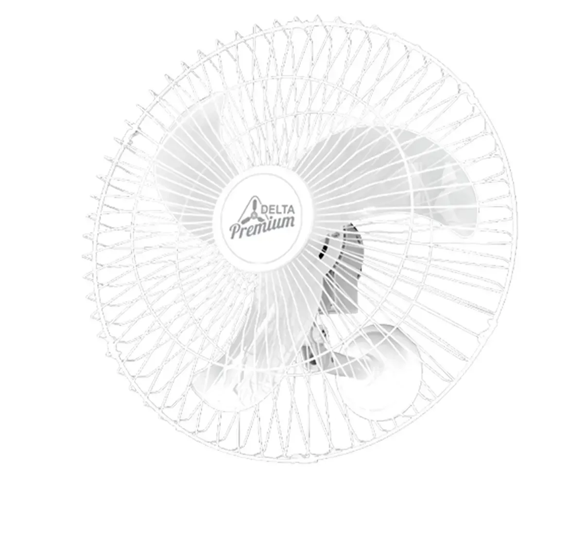 Ventilador Oscilante 60cm Parede Branco Bivolt Premium 79-6423 - Venti Delta - 0VD 005 — imagem 3