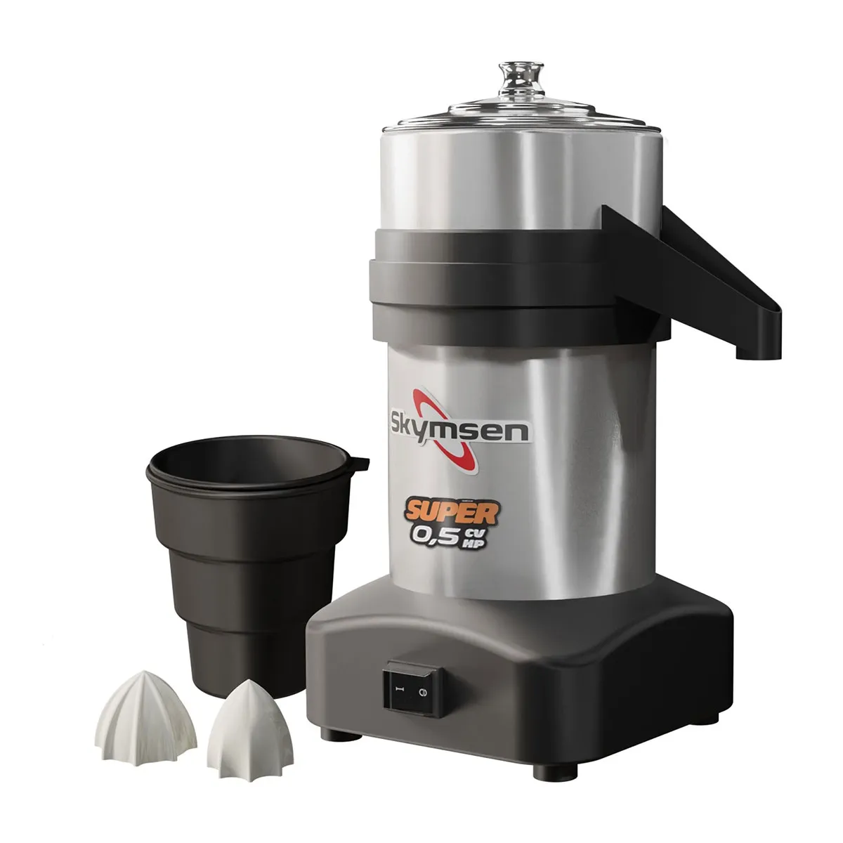 Extrator de Suco Aço Inox 0,5 CV Bivolt ESB SUPER-N Skymsen - 0SN 078 — imagem 2