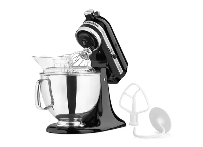 Batedeira Planetária Bowl Aço Inox 4,83 L Stand Mixer Artisan Onyx Black 127 V Kitchenaid - KIT 003 — imagem 2