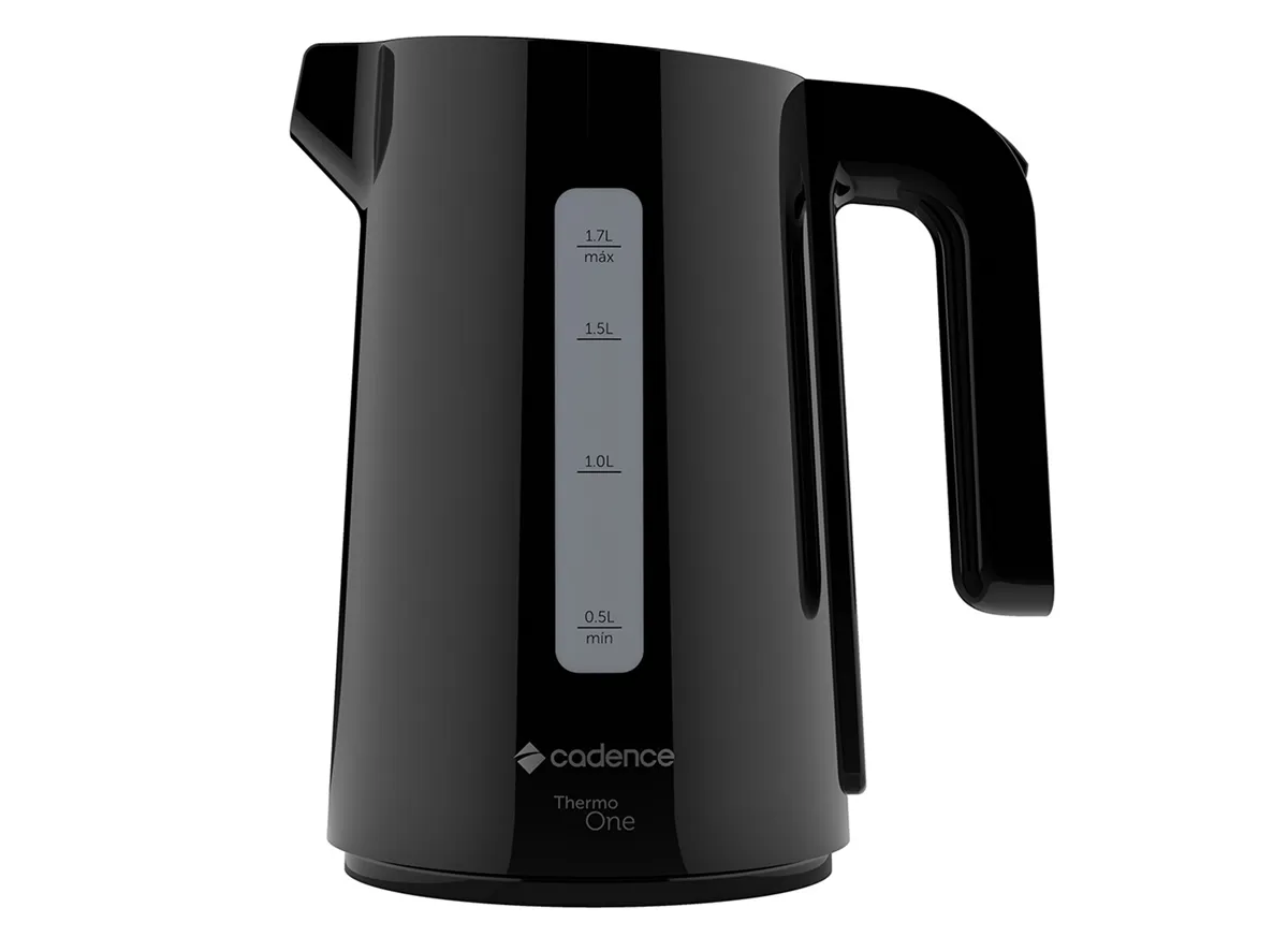 Chaleira Elétrica 1,7 L 220 V Thermo One Preta Cadence - 0CD 077 — imagem 2