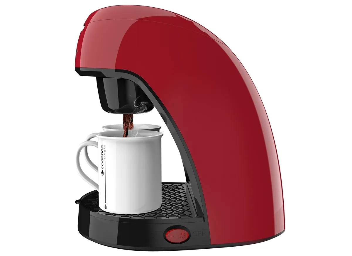 Cafeteira Elétrica 240 ml Vermelho Colors Cadence - 0CD 081 — imagem 2