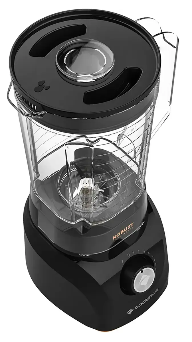 Liquidificador 3,3l Robust Contrast Preto 127v LIQ400-127 - Cadence - 0CD 088 — imagem 2