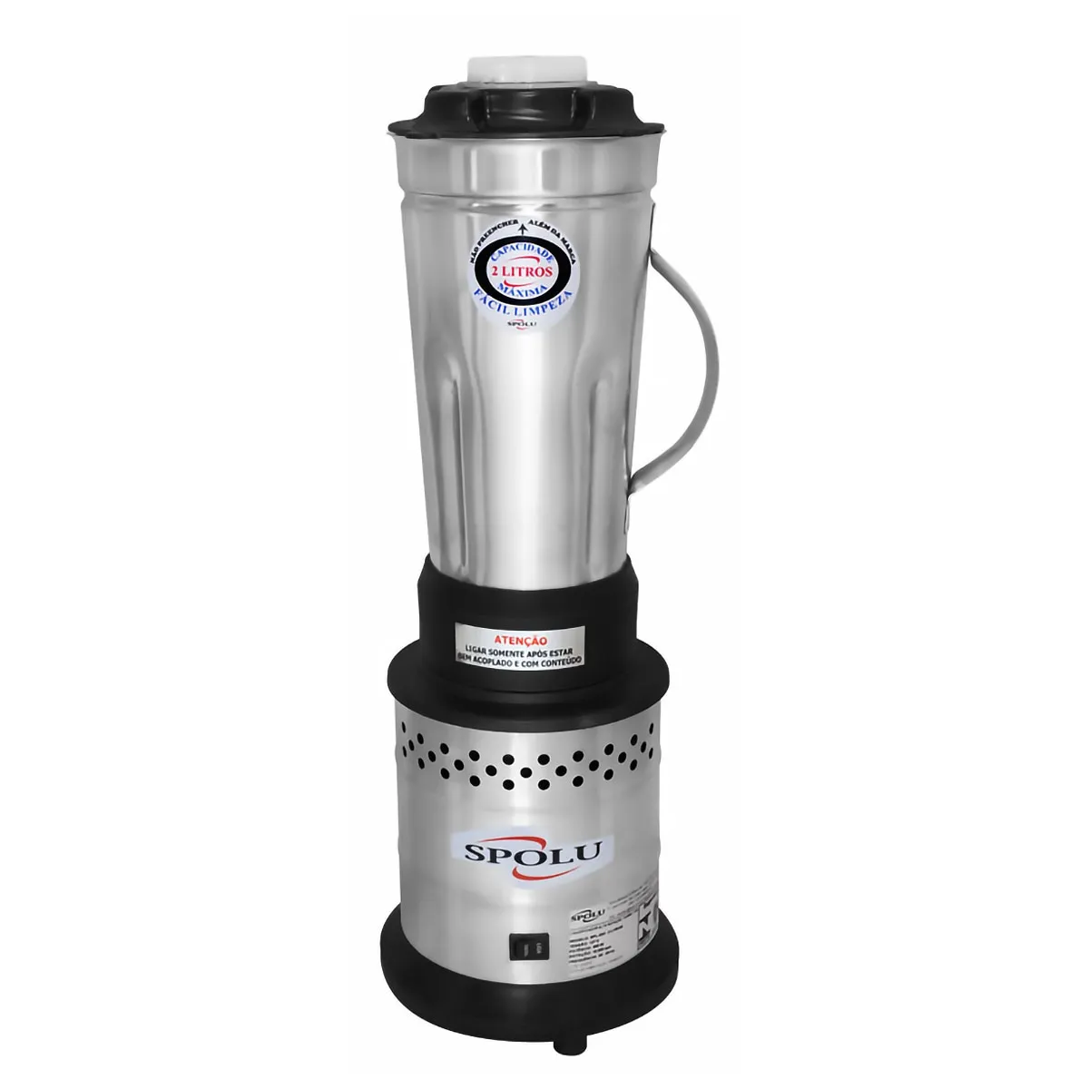 Liquidificador Alta Rotação 2L Economy Inox 220V - SPL-022ECO - Spolu - 0SL 059 — imagem 2