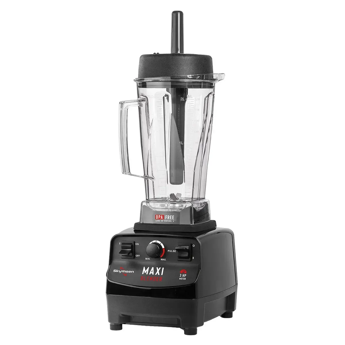Liquidificador Alta Rotação 2L Copo Tritan Maxi Blender 220v Skymsen BM2 - 0SN 153 — imagem 2