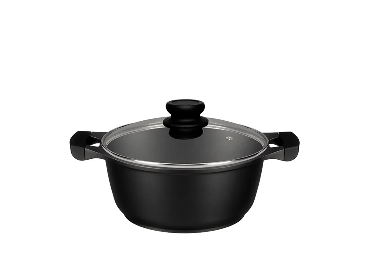 Caçarola Antiaderente Preta 20 cm Linha Biocook Jomafe - JOM 001 — imagem 2