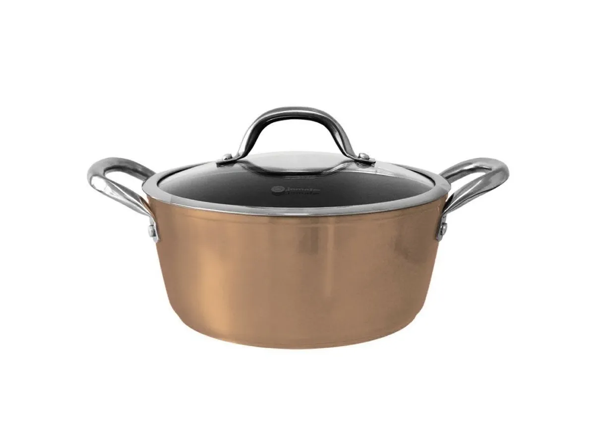 Caçarola Antiaderente Hugi 24 cm Cobre Jomafe - JOM 011 — imagem 2