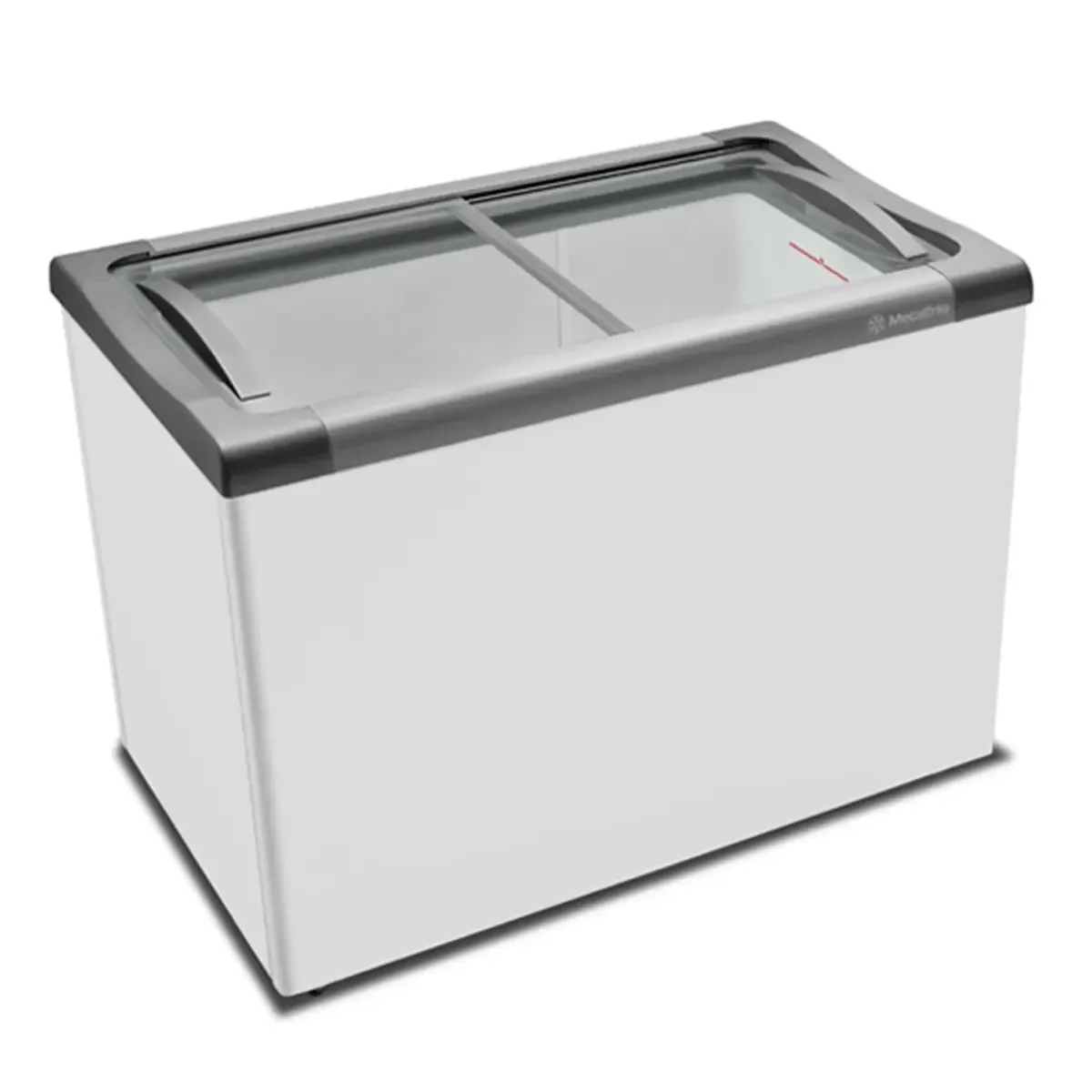 Congelador Horizontal 2 Tampas Vidro 292 L 220 V - NF30 - Metalfrio - 0MT 097 — imagem 2