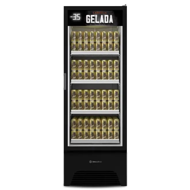 Cervejeira Expositora Metalfrio Optima Adesivada 576L 220 V - VN50AH - 0MT 103 — imagem 3