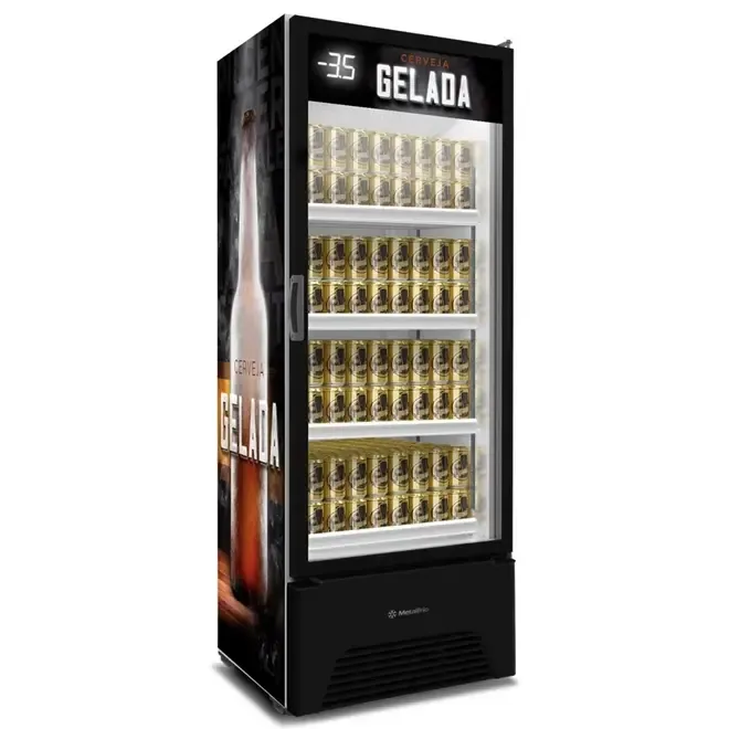 Cervejeira Expositora Metalfrio Optima Adesivada 576L 220 V - VN50AH - 0MT 103 — imagem 4