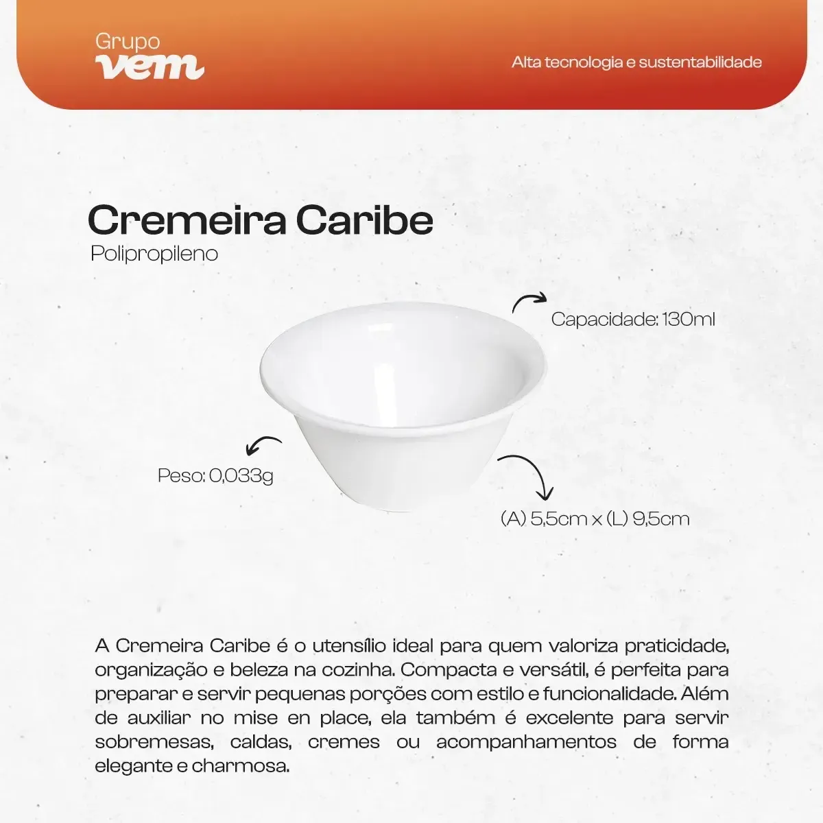 Cremeira Polipropileno 130ml Caribe Preta - Vemplast - VEM 115 — imagem 4