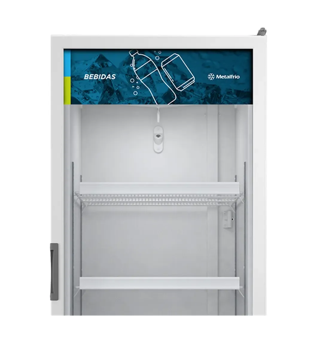 Refrigerador Vertical 403l Porta Vidro 220v Branco Essential VB40ALD001 - Metalfrio - 0MT 117 — imagem 2
