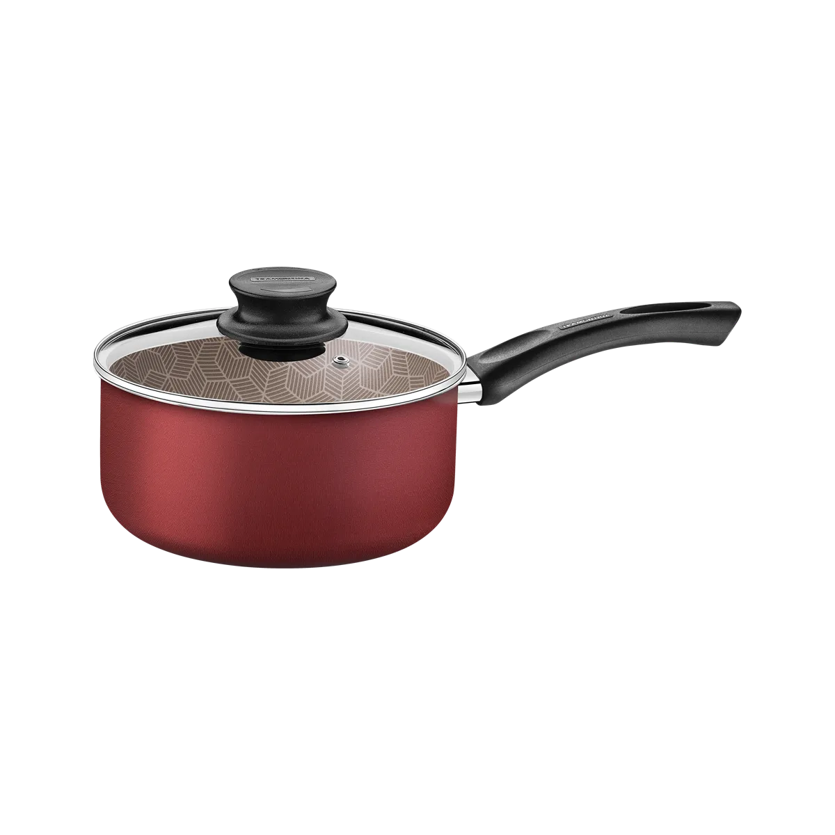 Panela Alumínio 16cm Starflon Vermelha Paris Tramontina - TRM 651 — imagem 3