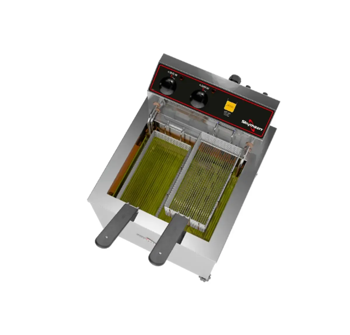 Fritadeira Elétrica Aço Inox 15 L Zona Fria 220v FZM8 Skymsen - 0SN 198 — imagem 2