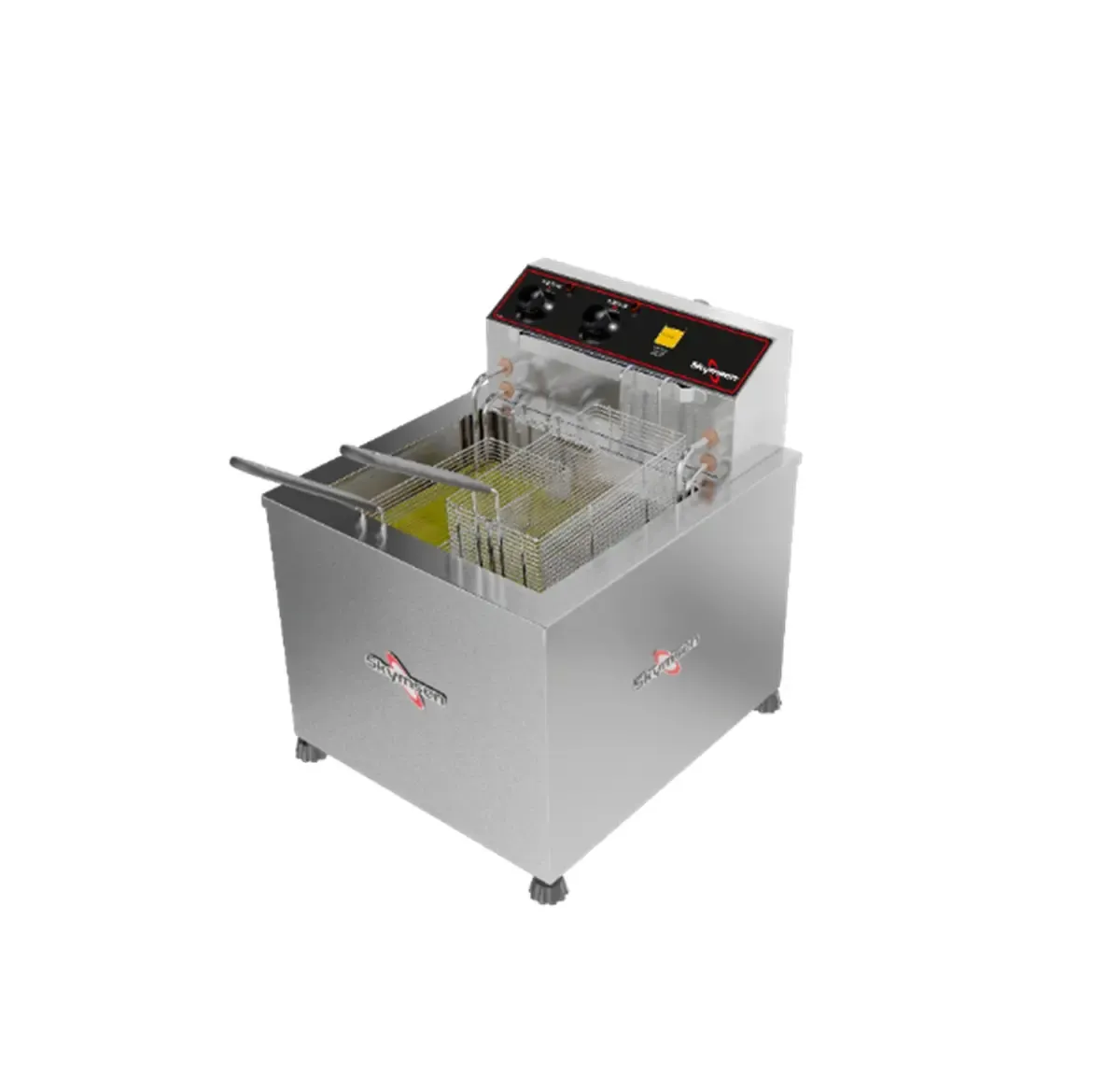Fritadeira Elétrica Aço Inox 15 L Zona Fria 220v FZM8 Skymsen - 0SN 198 — imagem 3