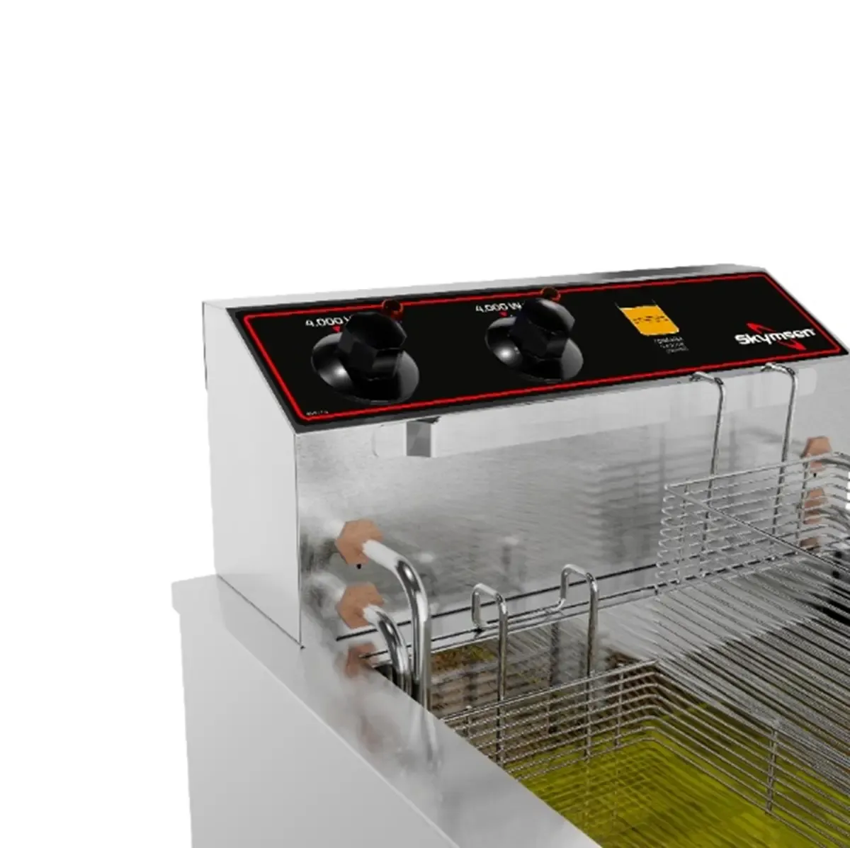 Fritadeira Elétrica Aço Inox 15 L Zona Fria 220v FZM8 Skymsen - 0SN 198 — imagem 4