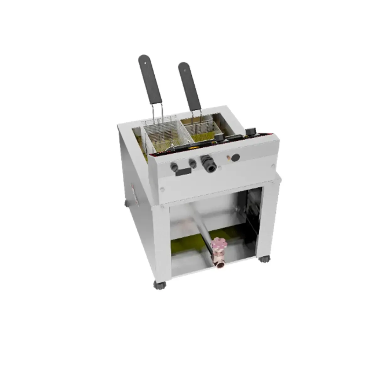 Fritadeira Elétrica Aço Inox 15 L Zona Fria 220v FZM8 Skymsen - 0SN 198 — imagem 6