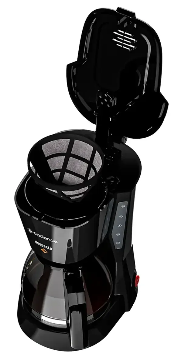 Cafeteira Elétrica 750ml Contrast Preta 127V CAF338-127 - Cadence - 0CD 104 — imagem 3