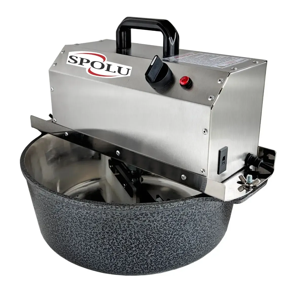 Panela Mexedora Alumínio Elétrica 5L 25W Bivolt SPL-405 Spolu - 0SL 080 — imagem 4