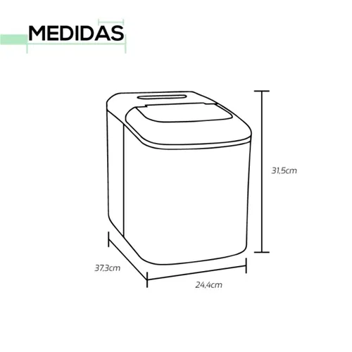 Máquina de Gelo Cubo 15/01Kg Super Ice BMGX15/01A Benmax - BMX 001 — imagem 4