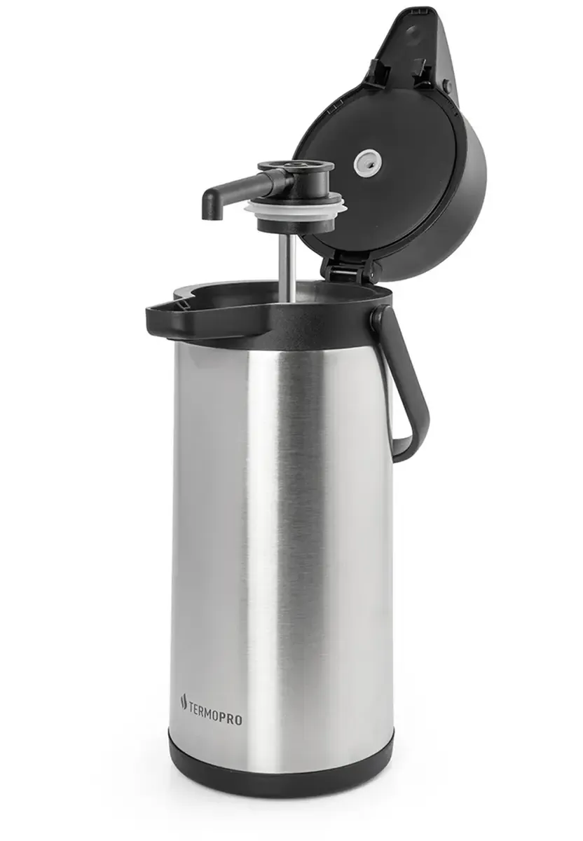 Garrafa Térmica 3L Termopro Aço Inox - Marcamix - MMX 507 — imagem 2