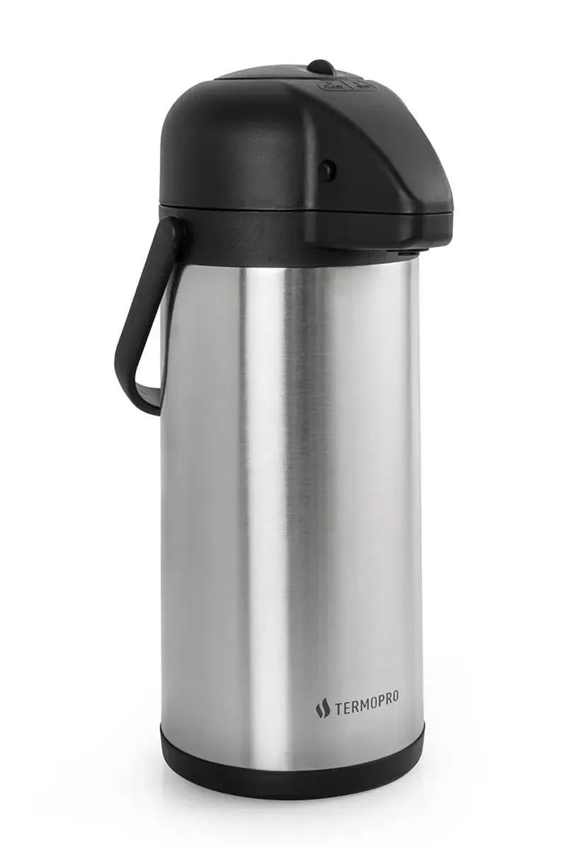 Garrafa Térmica 3L Termopro Aço Inox - Marcamix - MMX 507 — imagem 3