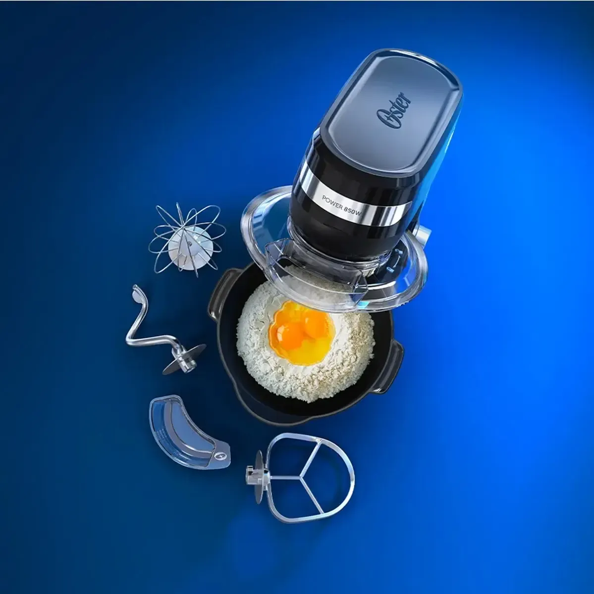 Batedeira Planetária Domestica 4L Preta 127V - OSTER - 0OT 078 — imagem 5