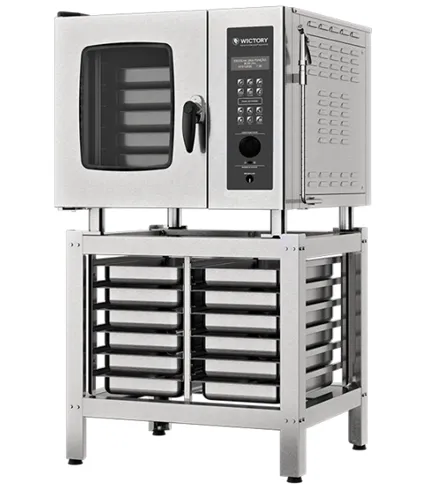 Forno Elétrico Combinado Programável Para 5 Gns Com Cavalete  Wictory WCPR-05NE T220 - 0WC 033 — imagem 2