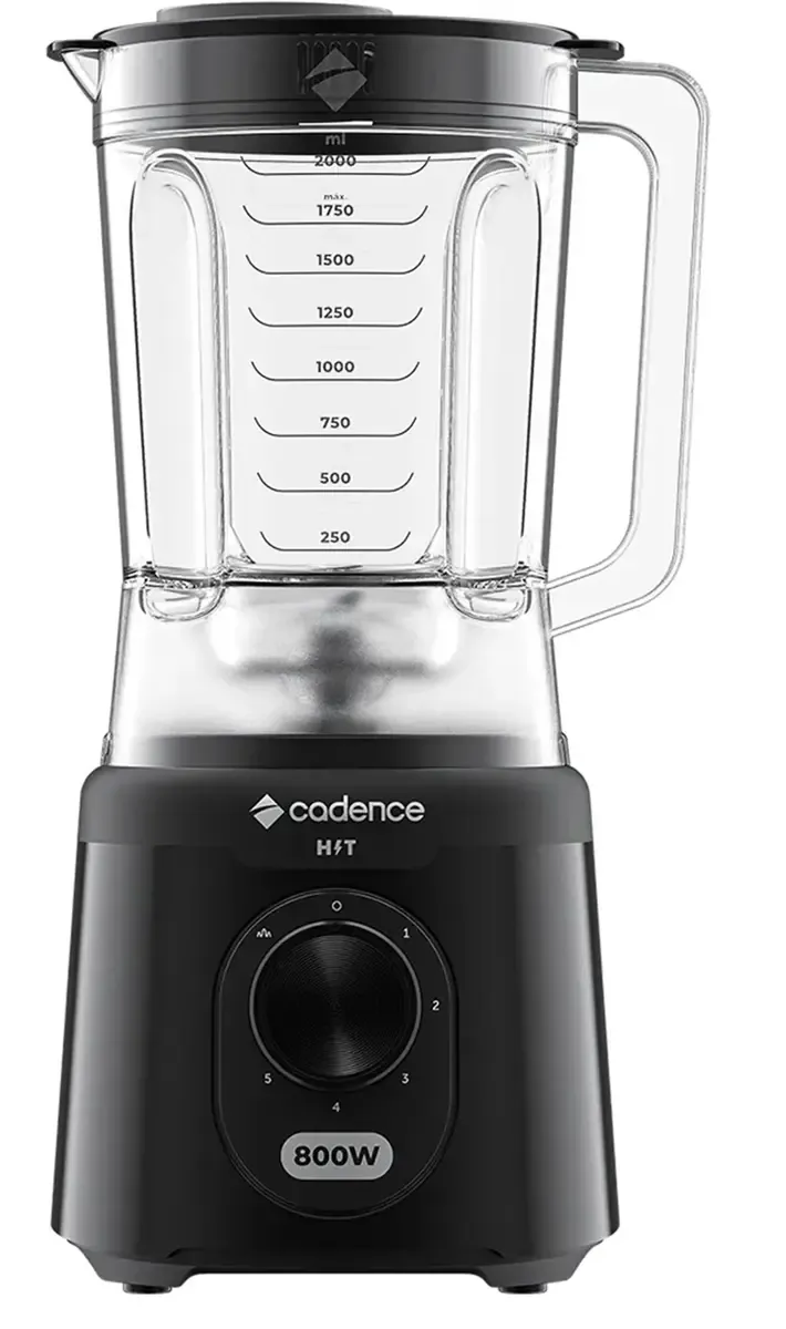 Liquidificador 2,5l Copo Medidor 800w Hit Preto 127V LIQ200 - Cadence - 0CD 126 — imagem 6
