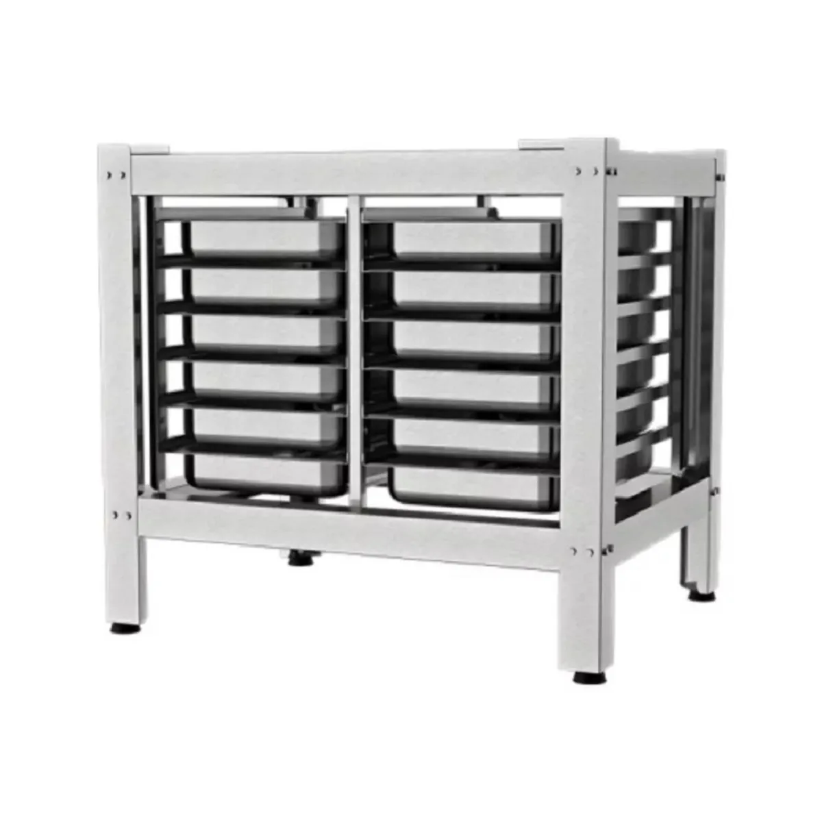 Forno Combinado Elétrico Industrial  Para 05 GNS 1/1 220V Trifásico Touch Screen Com Cavalete WCTS-05E T220 - Wictory - 0WC 038 — imagem 3