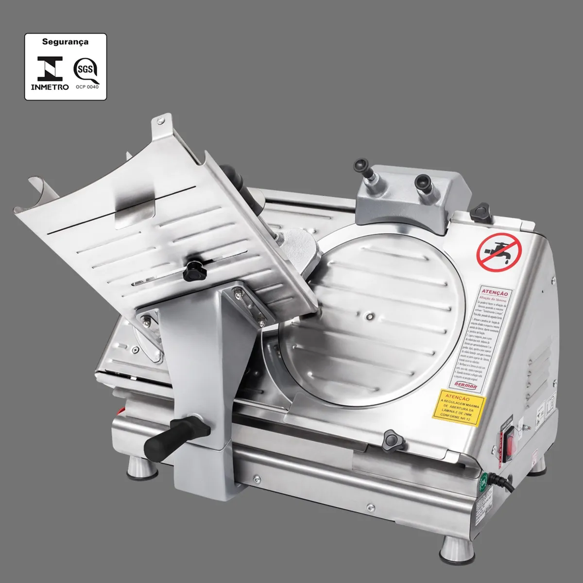 Cortador de Frios Inox Lâmina 300mm Bivolt - BM 19 - 0BM 019 — imagem 2
