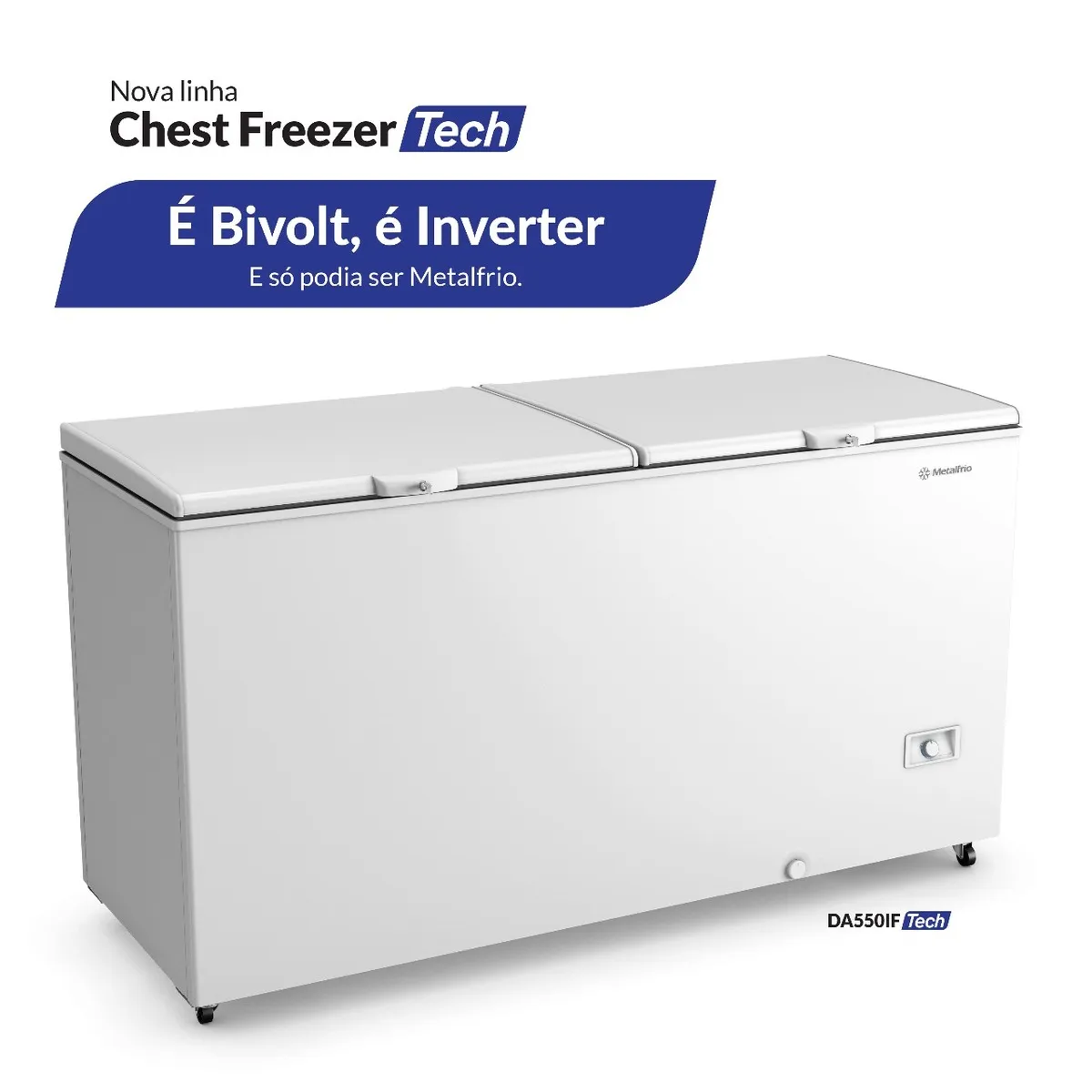 Freezer Horizontal Metalfrio 543 Litros DA550 - 0MT 129 — imagem 4