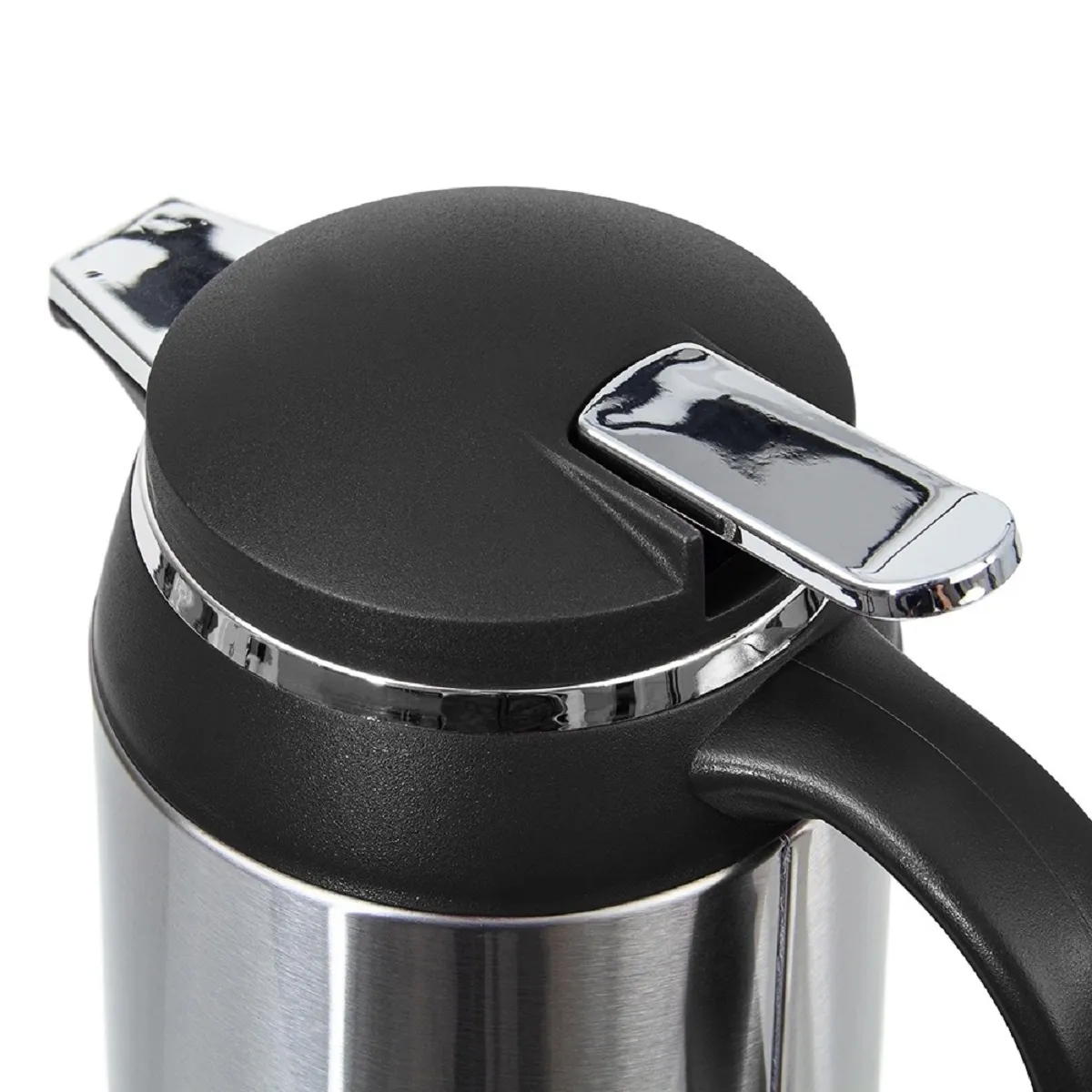 Garrafa Térmica 01,0L Gatilho Inox Camélia Termopro  Glass Preta - MMX 524 — imagem 3