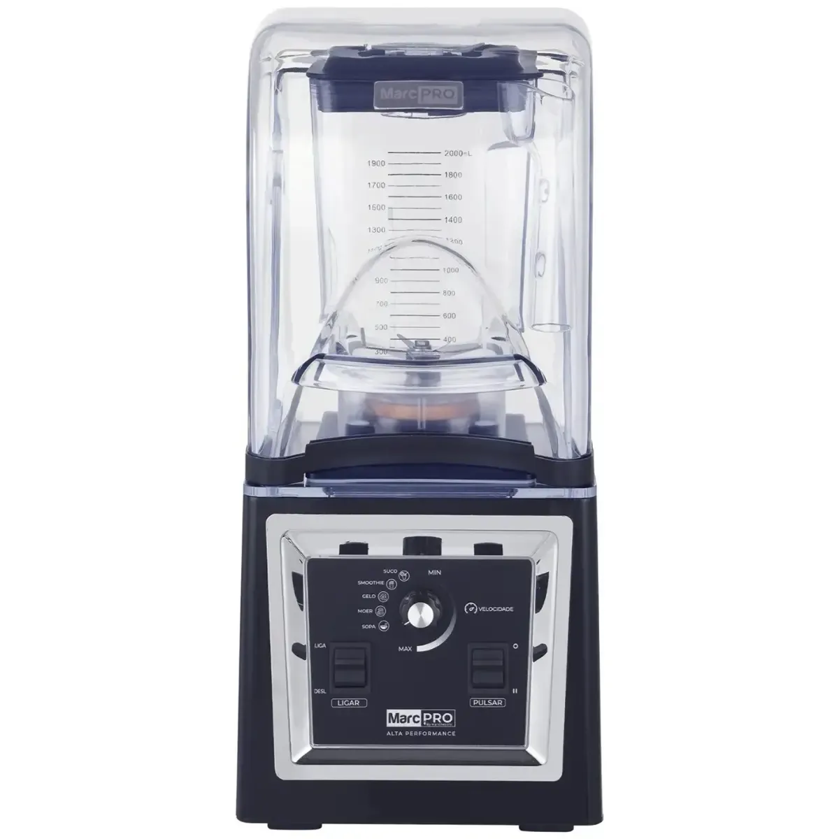 Liquidificador 2L Ar Copo Pc Smart 1500W Blender Com Abafador de  Ruidos 220V BL.5.202 Marchesoni - 0MA 102 — imagem 2