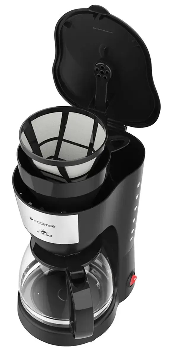 Cafeteira Elétrica 1,25l Preta 127V CAF620 - Cadence - 0CD 142 — imagem 2