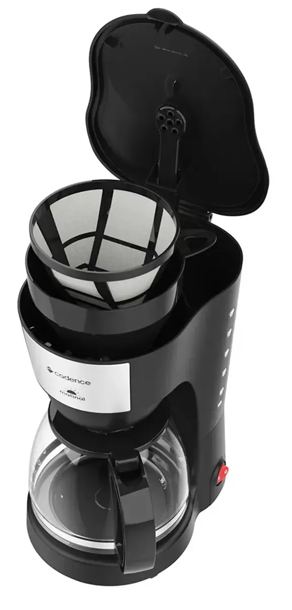 Cafeteira Elétrica 1,25l Preta 220v CAF620 - Cadence - 0CD 143 — imagem 2