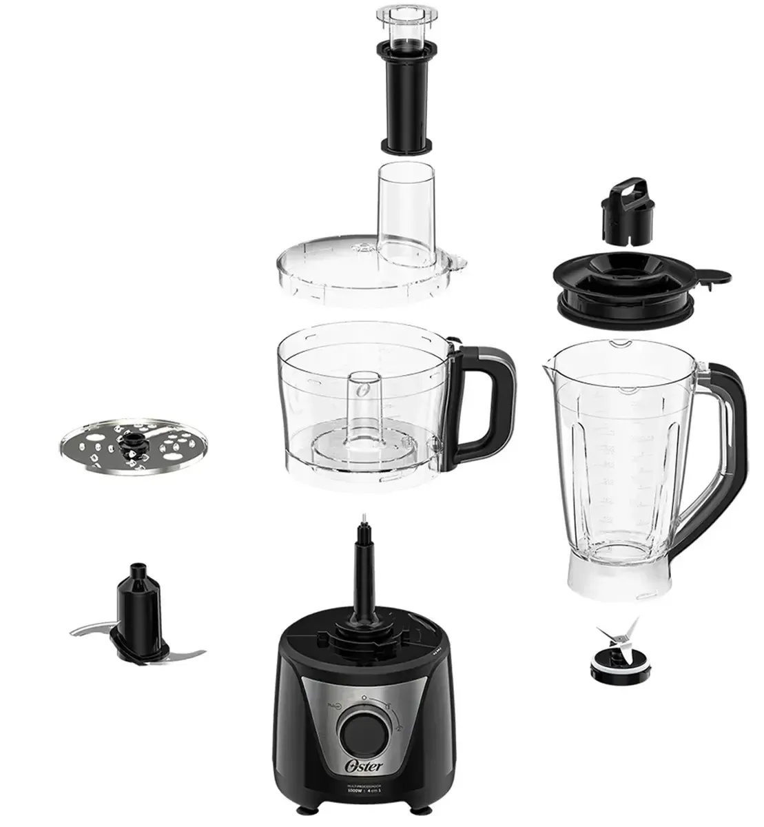 Multiprocessador de Alimentos 4 em 1 127v 1000W OMPR851 Doméstico - Oster - 0OT 088 — imagem 3