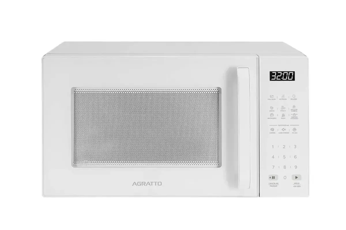 Forno Microondas 32L Sem grill 10 Niveis Branco 127v Ventisol - 0GR 029 — imagem 2