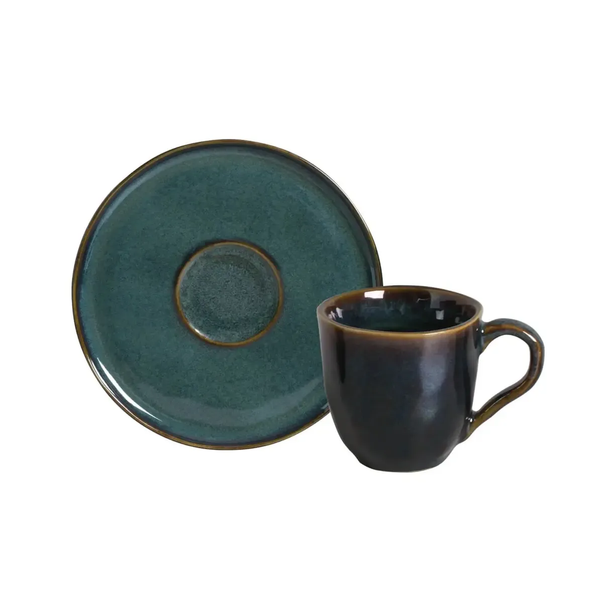 Xícara Café 120ml Com Pires Bio Oceano 3531119001 Porto Brasil - PBC 063 — imagem 2