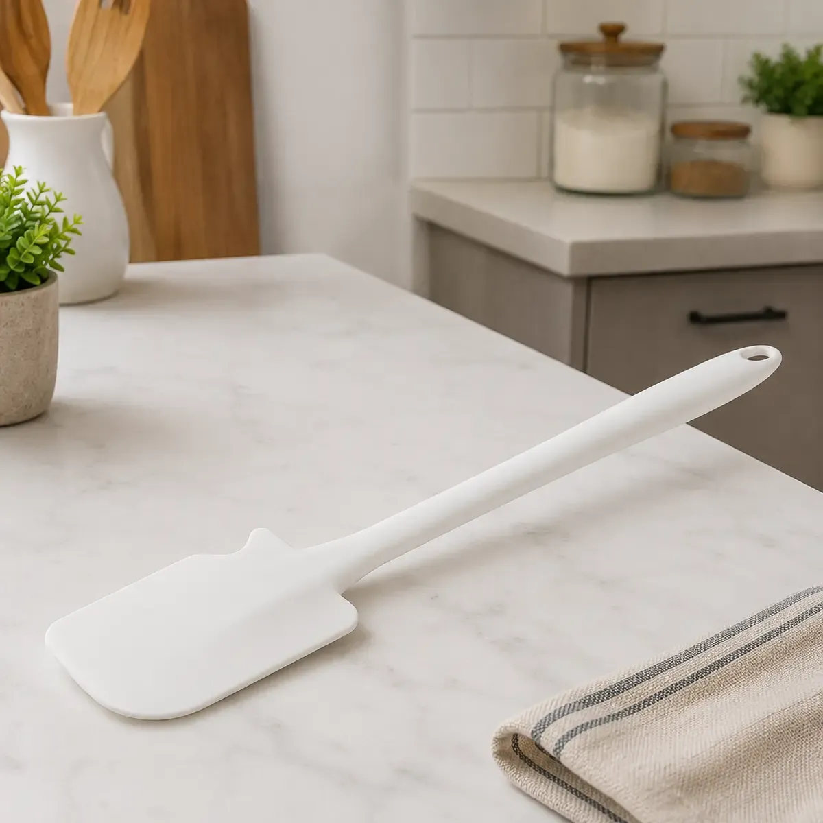 Espatula de Silicone Profissional Branca 5293 - Weck - WEK 131 — imagem 2